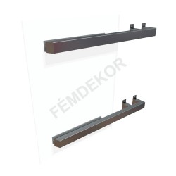 Lapmegfogás franciaerkélyre 900mm-es falnyíláshoz (vízszintes kivitelben)