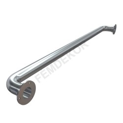 Fix kapaszkodó (szálcsiszolt, rozsdamentes anyagból)