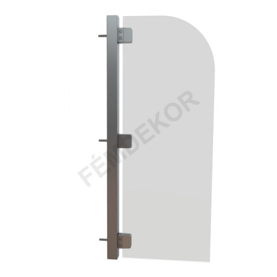 Piszoár térelválasztó elem (Rozsdamentes anyagból)