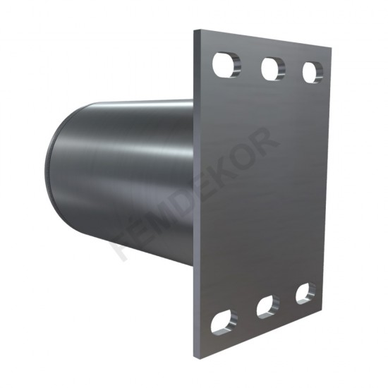 Oszlop tartó konzol 150-160mm-es szigeteléshez. (álló, 100mm-es henger) Oszlop tartó konzol 150-160mm-es szigeteléshez. (álló, 100mm-es henger)