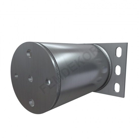 Oszlop tartó konzol 150-160mm-es szigeteléshez. (fekvő, 100mm-es henger) Oszlop tartó konzol 150-160mm-es szigeteléshez. (fekvő, 100mm-es henger)