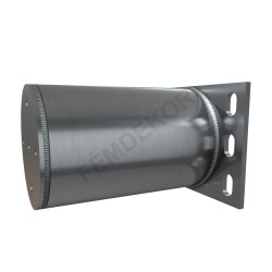 Oszlop tartó konzol 150-160mm-es szigeteléshez. (fekvő, 100mm-es henger) 