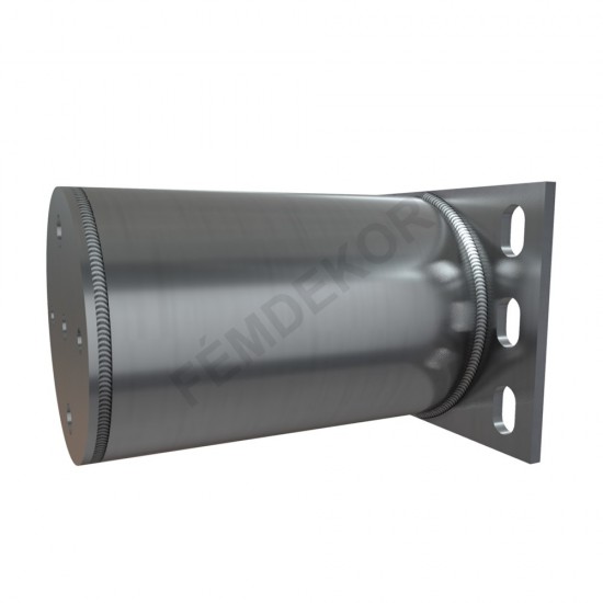 Oszlop tartó konzol 150-160mm-es szigeteléshez. (fekvő, 100mm-es henger) Oszlop tartó konzol 150-160mm-es szigeteléshez. (fekvő, 100mm-es henger)