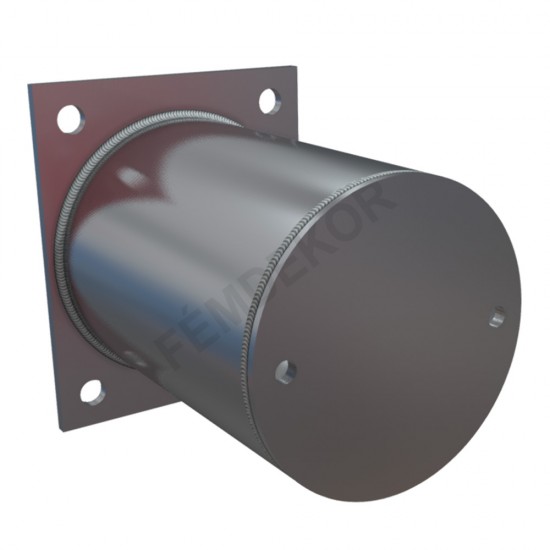 Oszlop tartó konzol függesztett előtetőhöz, 150-160mm-es szigeteléshez. (álló)