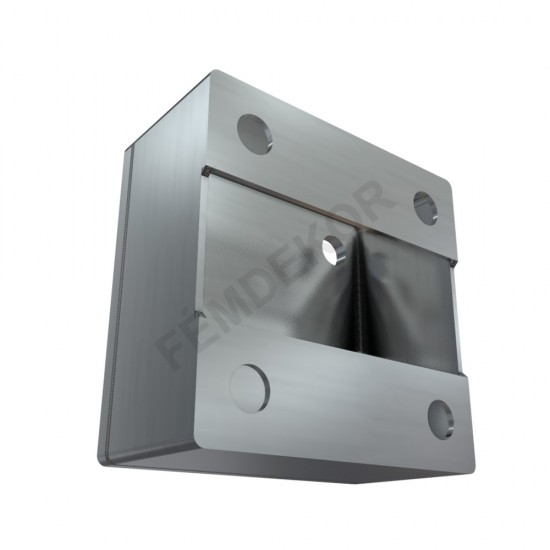 Távtartó oszloptalp alá (50mm-es szigeteléshez, szögletes) Távtartó oszloptalp alá (50mm-es szigeteléshez, szögletes)