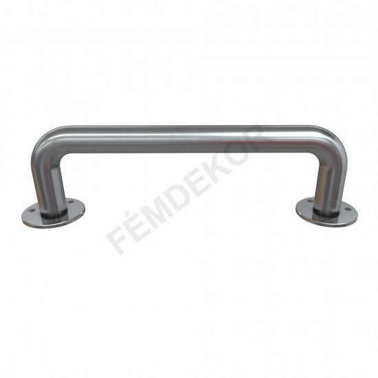 Bevásárlókocsi ütköző (látszó hegesztéssel, egyenes, 500mm)