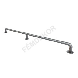  Bevásárlókocsi ütköző (2000mm-es egyenes)