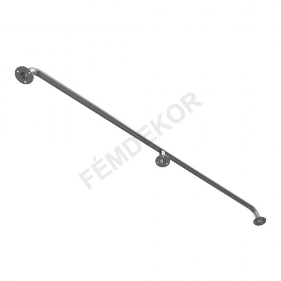 Bevásárlókocsi ütköző (látszó hegesztéssel, egyenes, 2000mm)