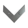Ütközésvédő (sarok, 50x100mm-es)