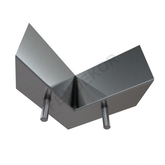 Ütközésvédő (sarok, 50x100mm-es)