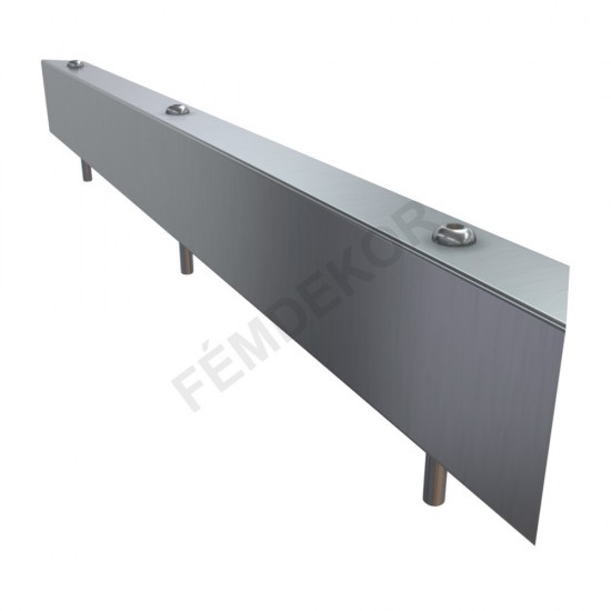 Ütközésvédő (egyenes 1000mm-es, 50x100x3) 