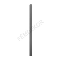 Végzáró elem lapmegfogásos üvegkorláthoz