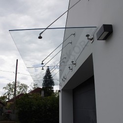 12mm-es edzett ragasztott biztonsági üveg (6.6 TVG/TVG/VSG KP 1000x1000)